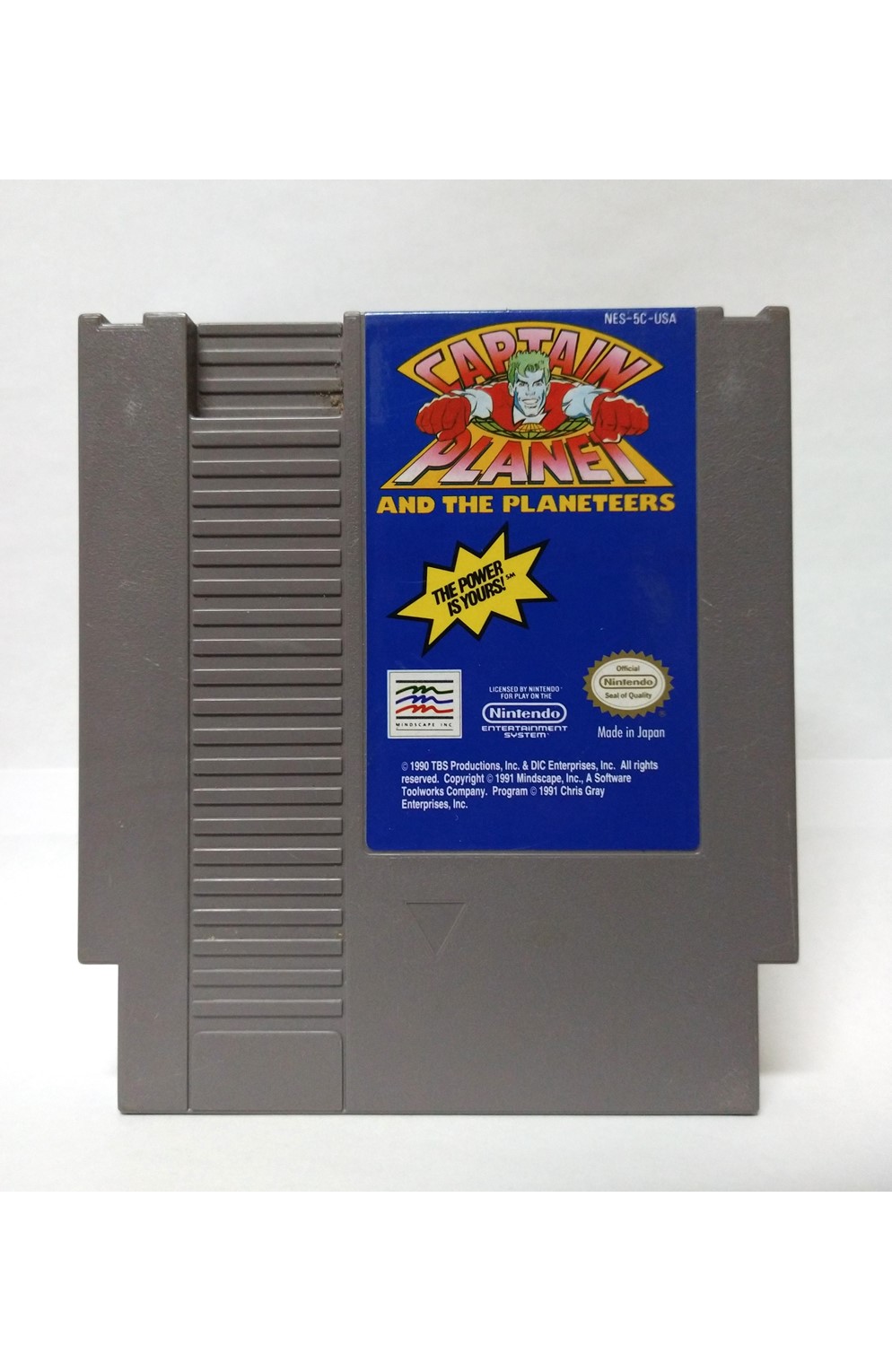 Nintendo Nes Captain Planet And The Planeteers
