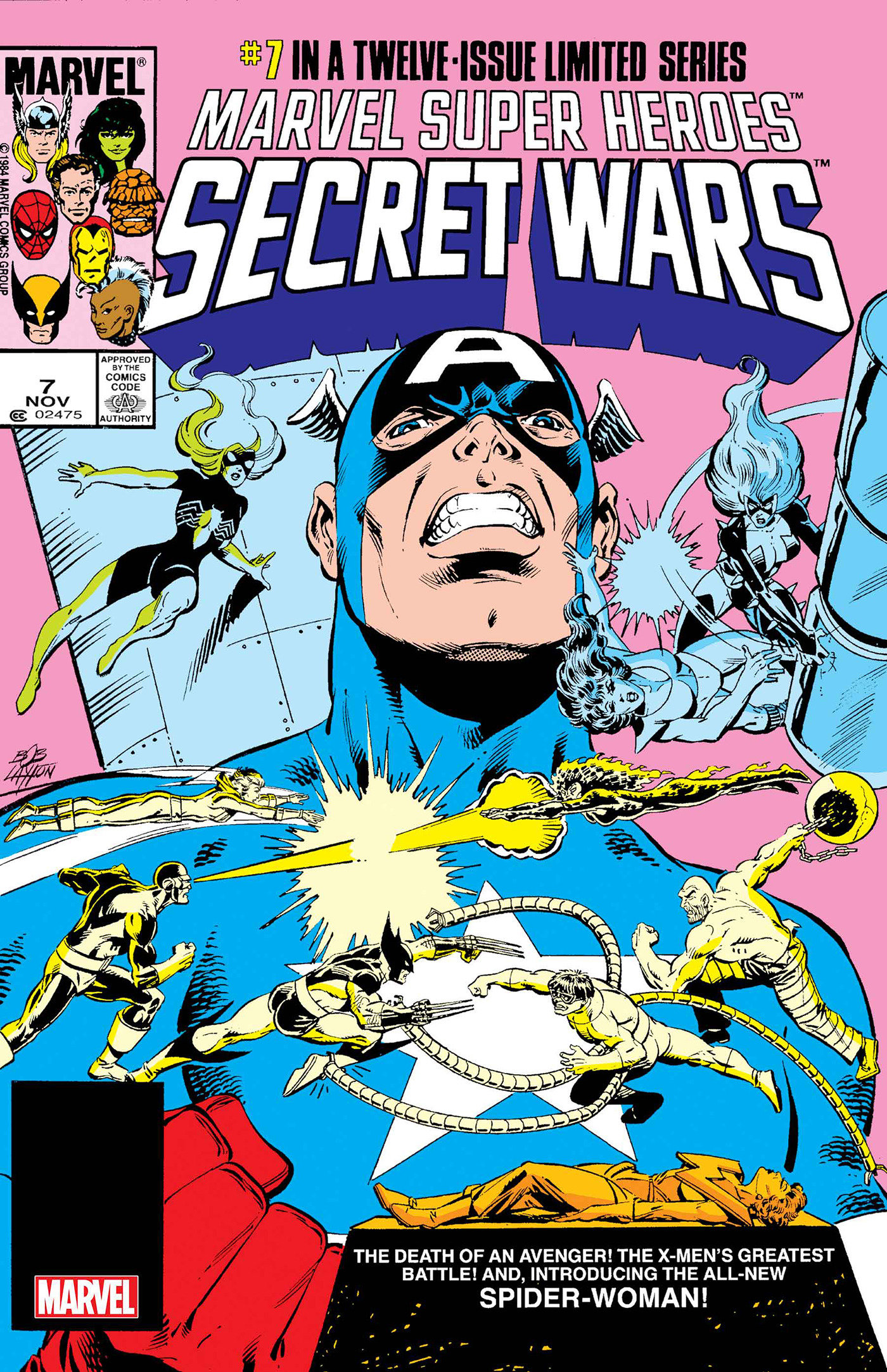 Marvel Super Heroes Secret Wars Facsimile #7 Foil Variant
