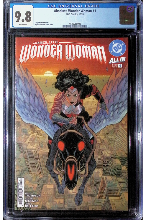 Absolute Wonder Woman #1 Cgc 9.8