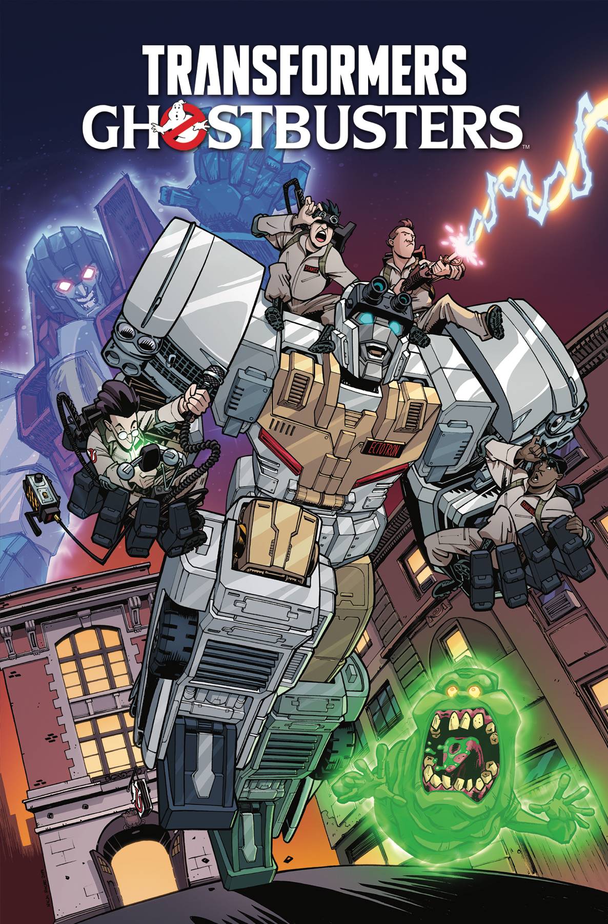 Transformers Ghostbusters Graphic Novel Volume 1 Ghosts of Cybertron