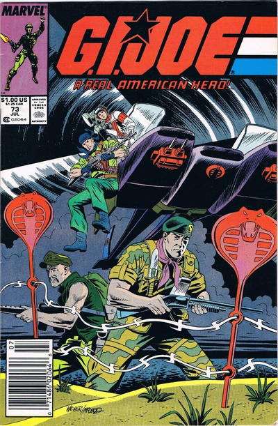 G.I. Joe, A Real American Hero #73 [Newsstand]-Fine (5.5 – 7)