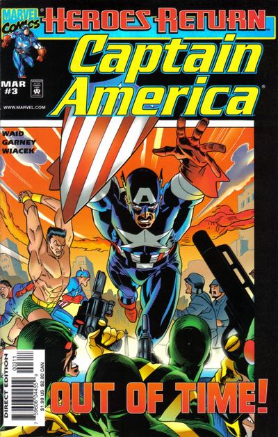 Captain America #3 [Direct Edition] - Vf 8.0