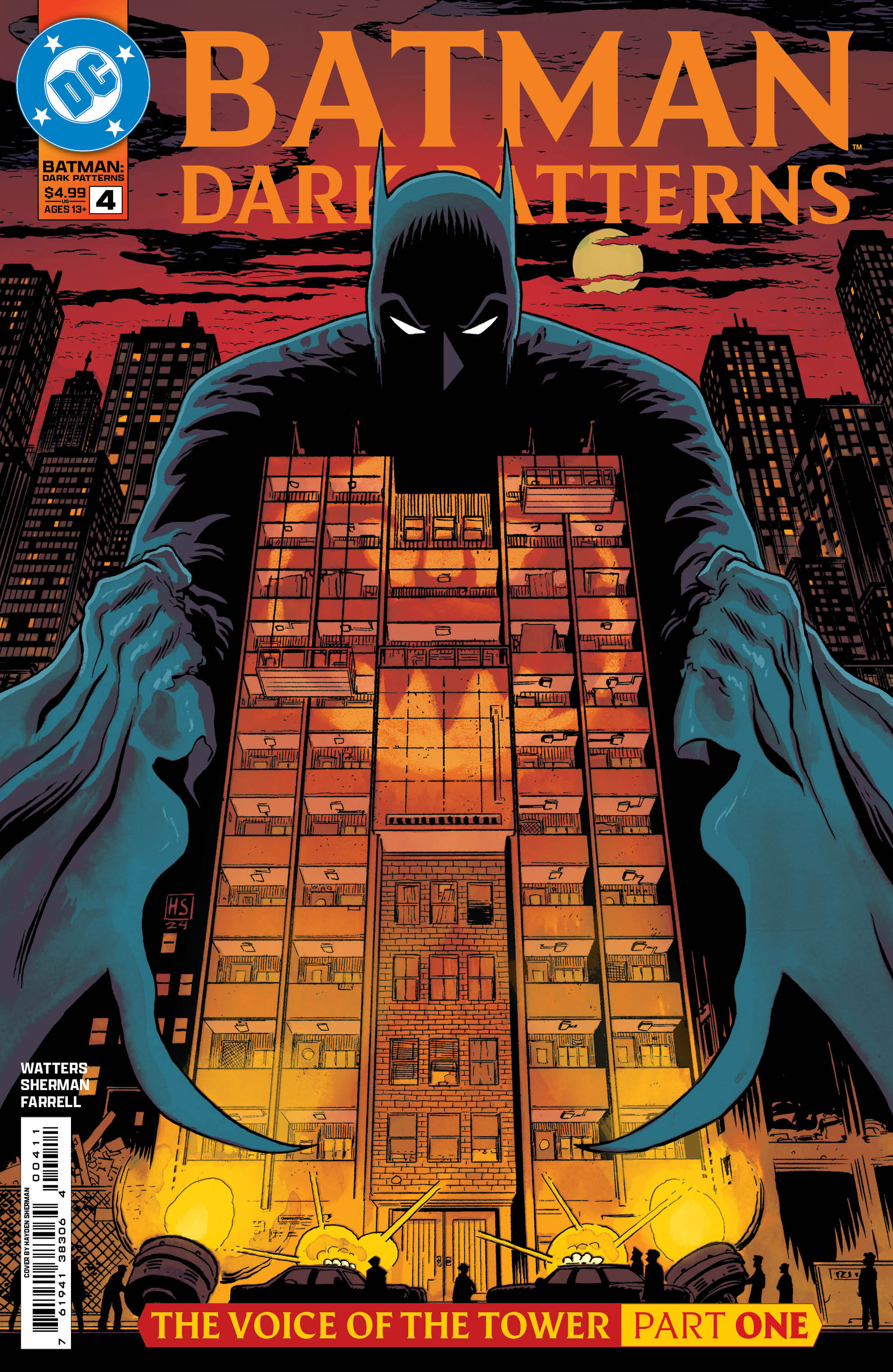 Batman Dark Patterns #4 (Of 12) Cover A Hayden Sherman