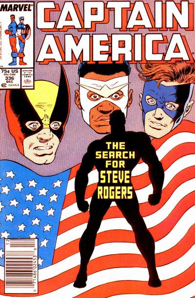 Captain America #336 [Newsstand] - Fn+ 