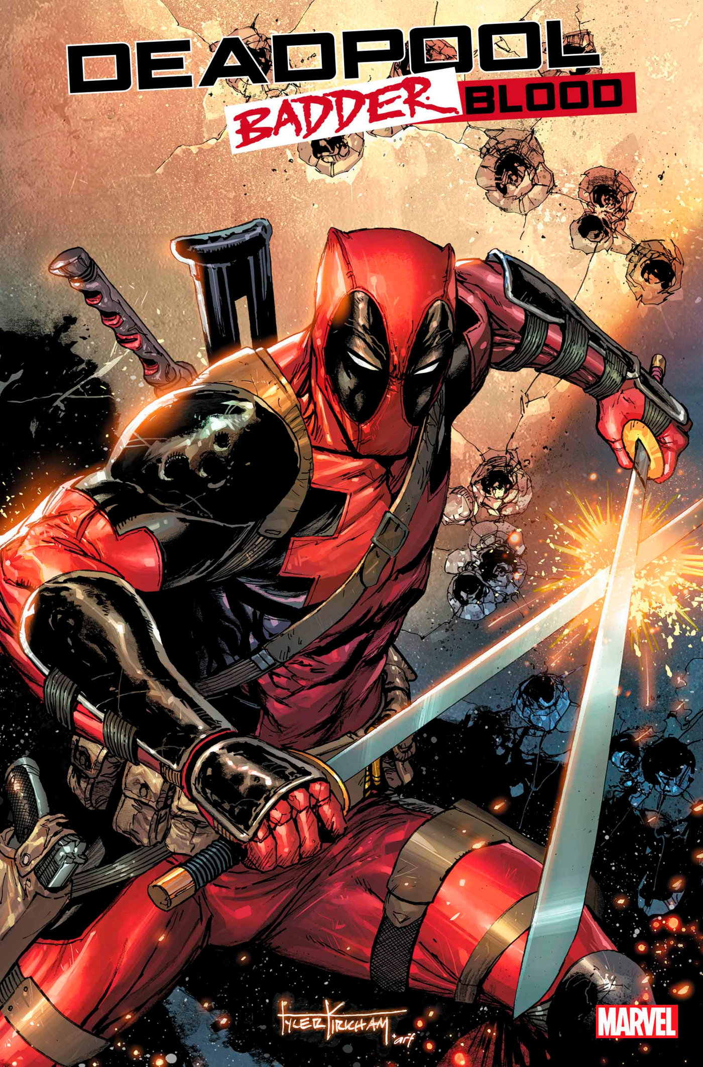 Deadpool: Badder Blood #2 Tyler Kirkham 1 for 25 Incentive Variant