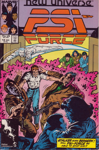 Psi-Force #14-Very Good (3.5 – 5)
