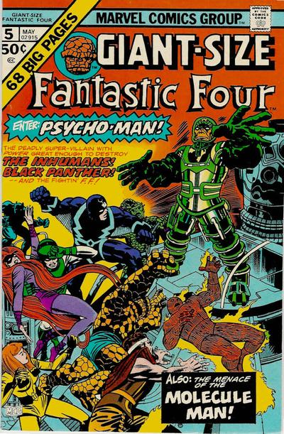 Giant-Size Fantastic Four #5-Very Good (3.5 – 5)
