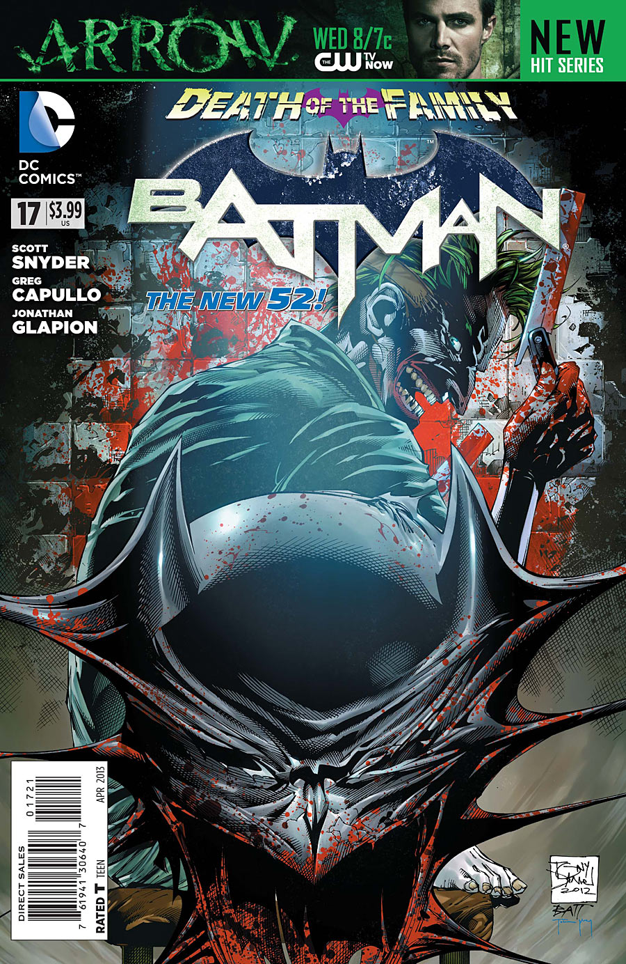 Batman #17 Variant Edition Death of the Family (2011)