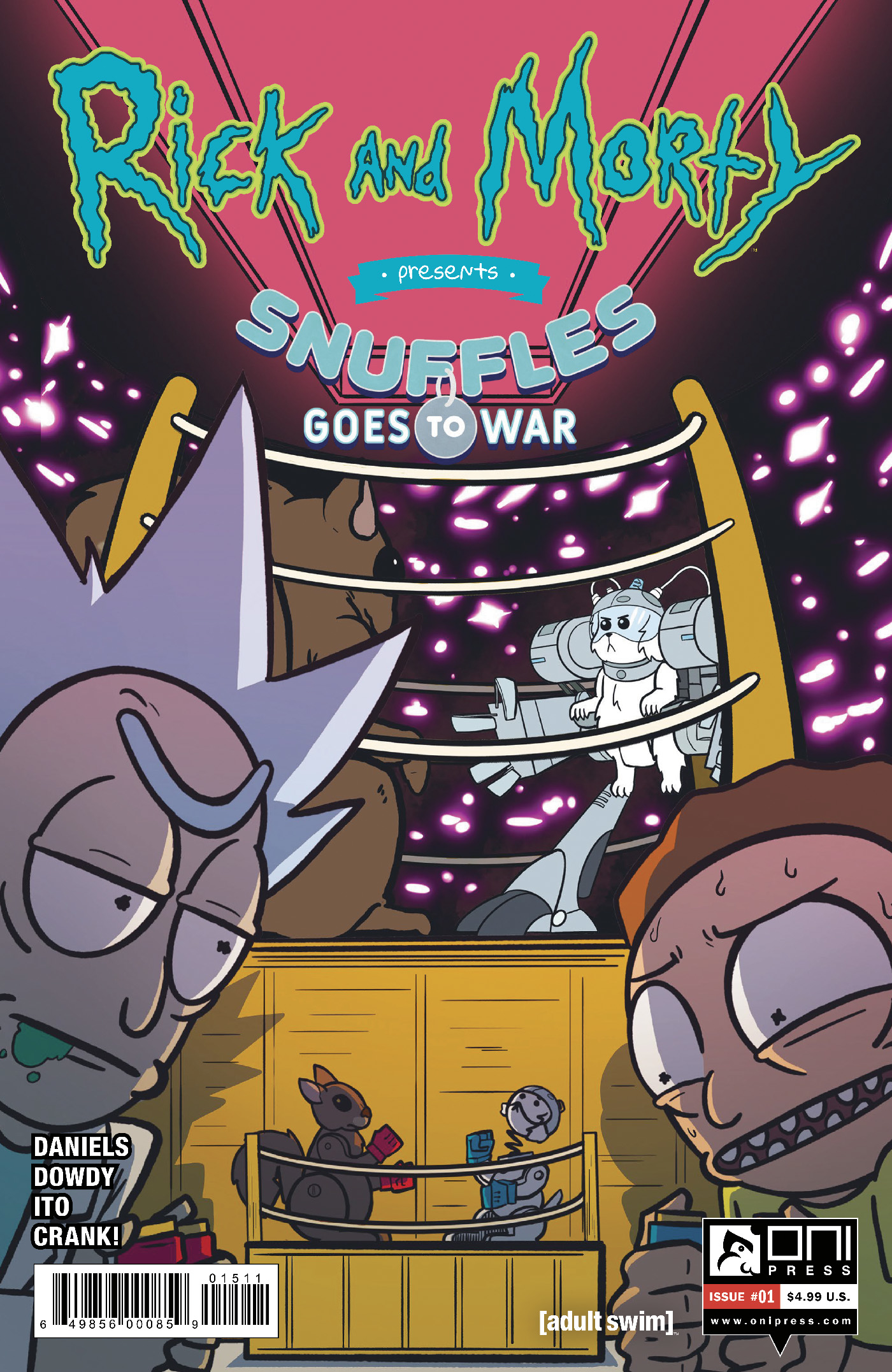 Rick & Morty Presents Snuffles Goes To War #1 Cover A Dowdy