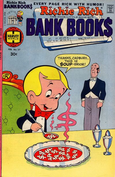 Richie Rich Bank Book #27-Fine