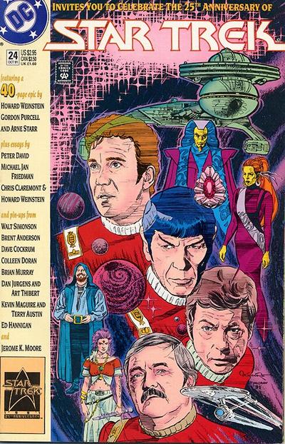 Star Trek #24 [Direct](1989)-Very Fine (7.5 – 9)