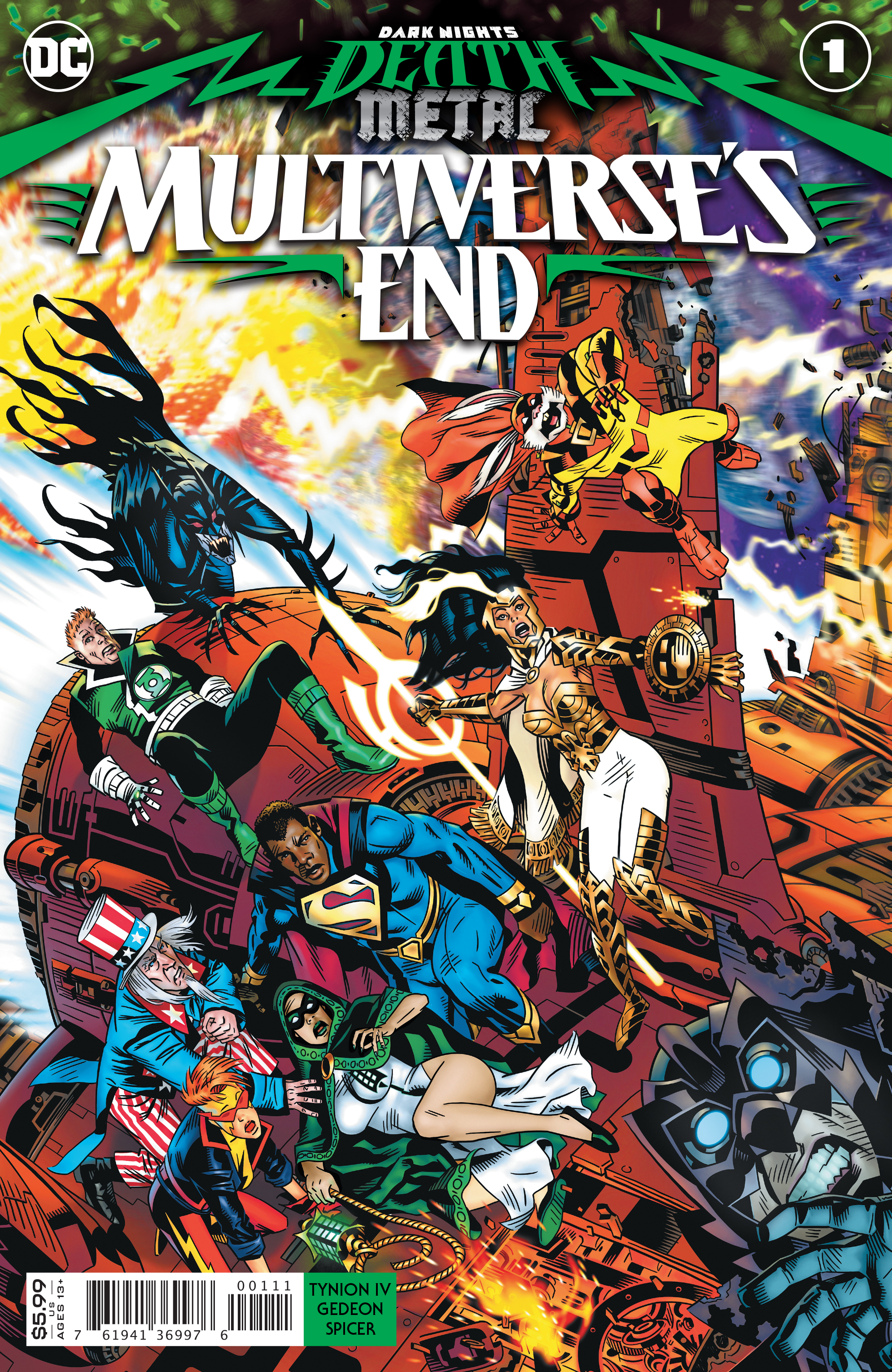 Dark Nights Death Metal Multiverses End #1 (One Shot) Cover A Michael Golden