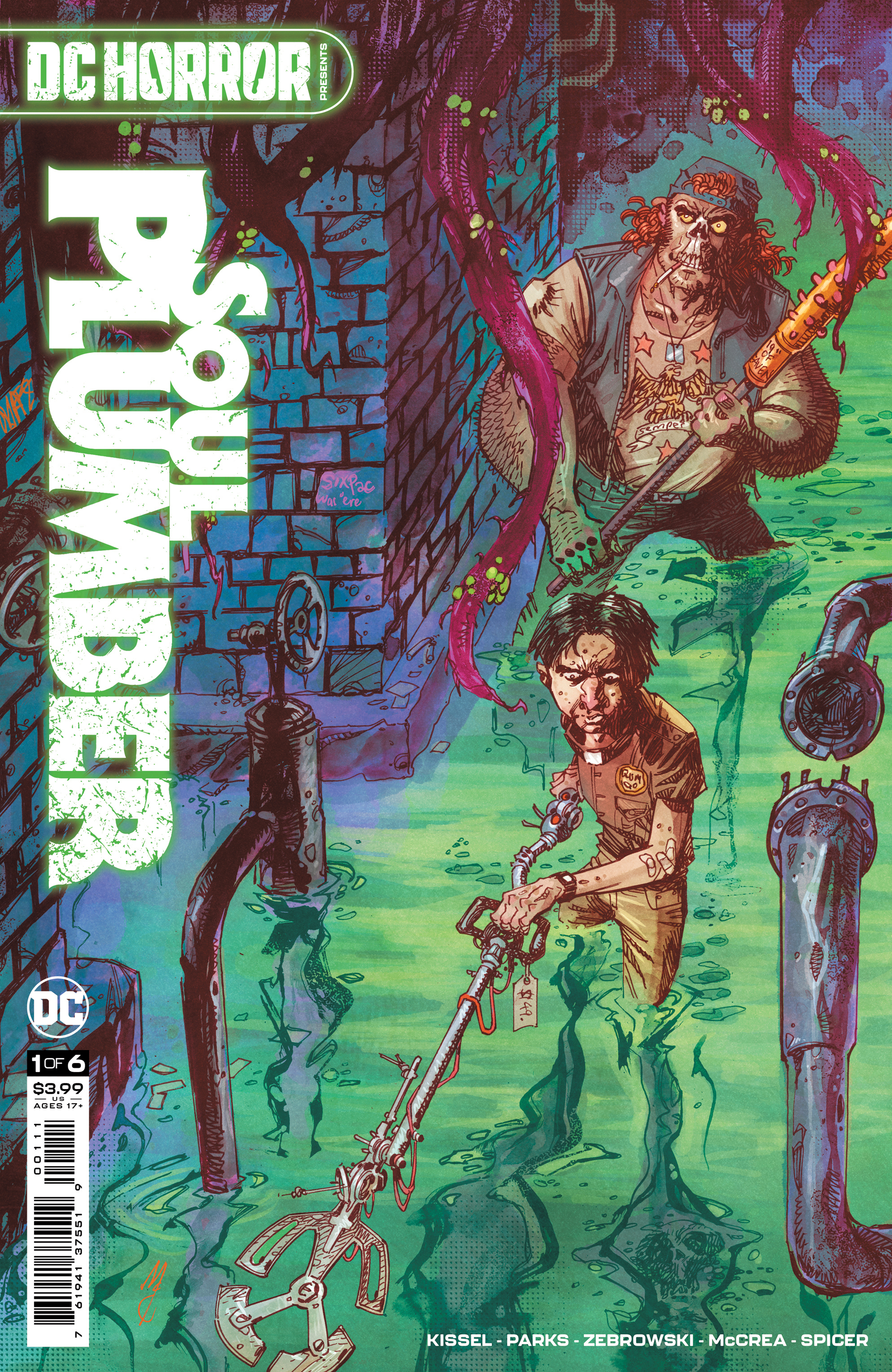 DC Horror Presents Soul Plumber #1 Cover A John McCrea (Mature) (Of 6)