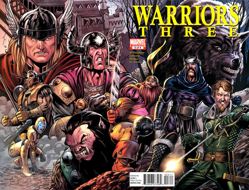 Warriors Three #3 (2010)