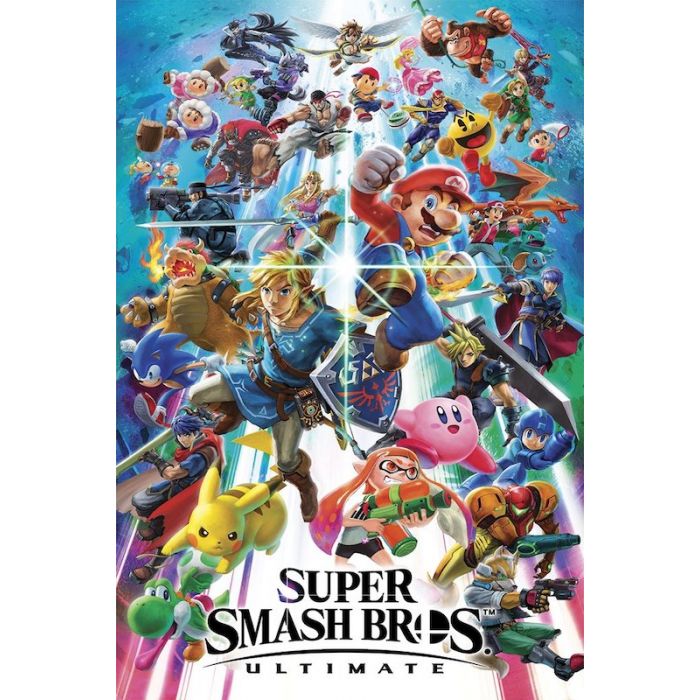 Super Smash Brothers Ultimate Poster