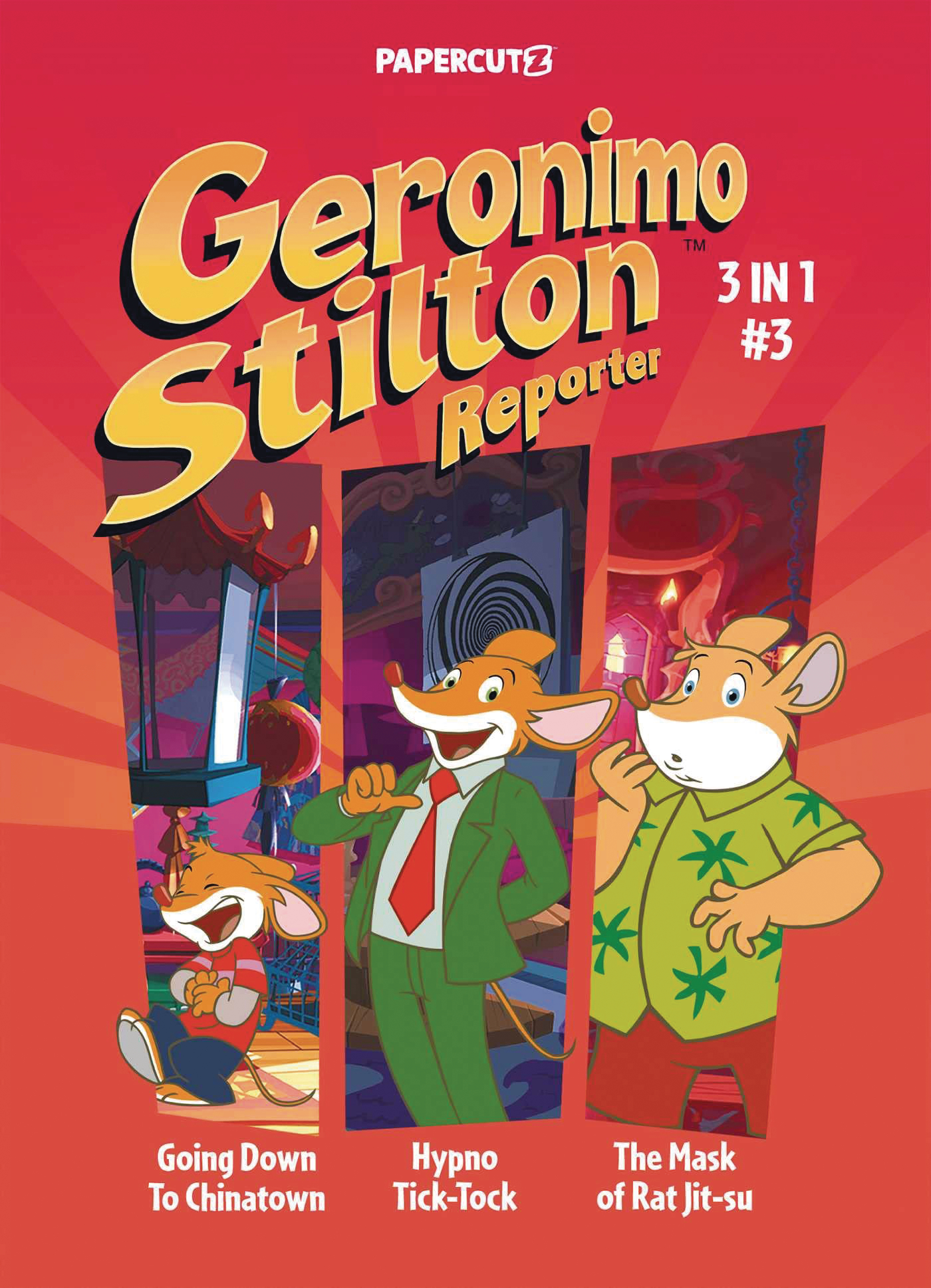 Geronimo Stilton Reporter 3 In 1 Graphic Novel Volume 3