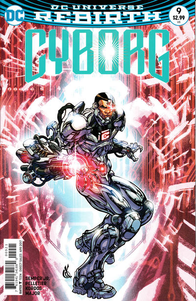 Cyborg #9 [Carlos D'anda Variant Cover]-Very Fine (7.5 – 9)