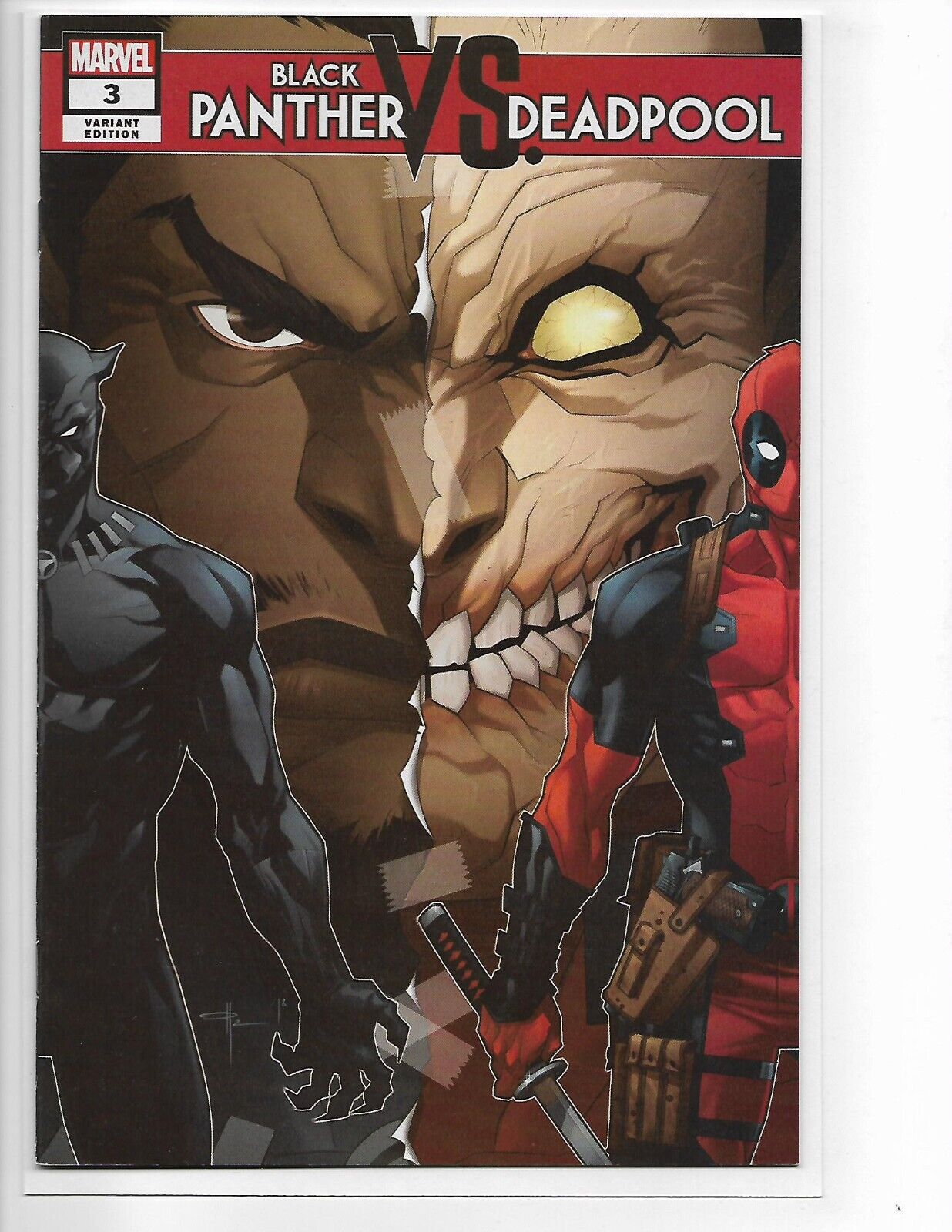 Black Panther Vs Deadpool #3 Yildrim Variant (Of 5)