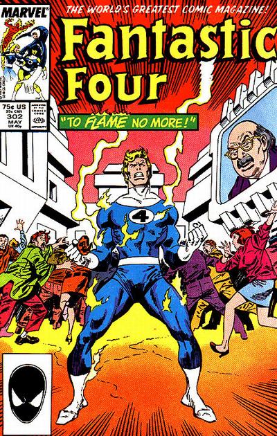 Fantastic Four #302 [Direct]-Fine (5.5 – 7)