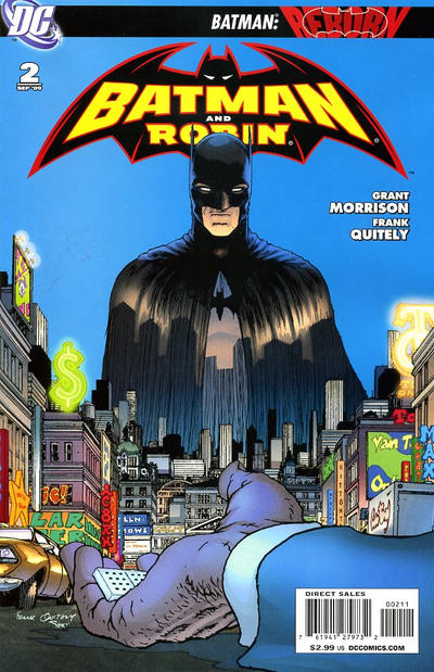 Batman And Robin #2 [Frank Quitely Cover] - Nm- 9.2