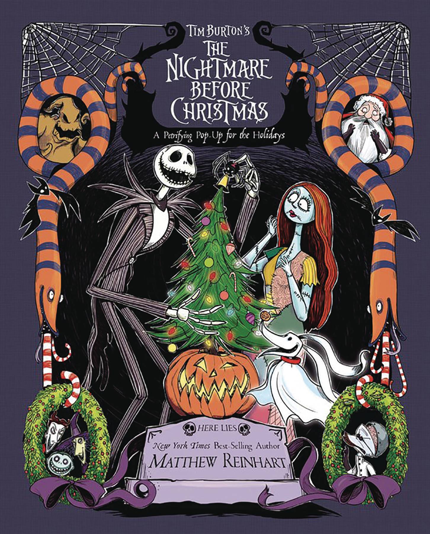 Tim Burtons Nightmare Before Christmas Pop Up Book Hardcover