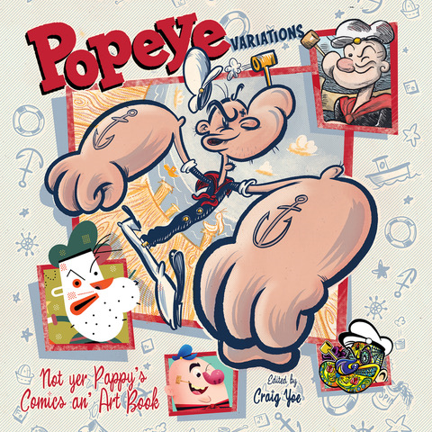Popeye Variants Not Your Pappys Comics & Art Book