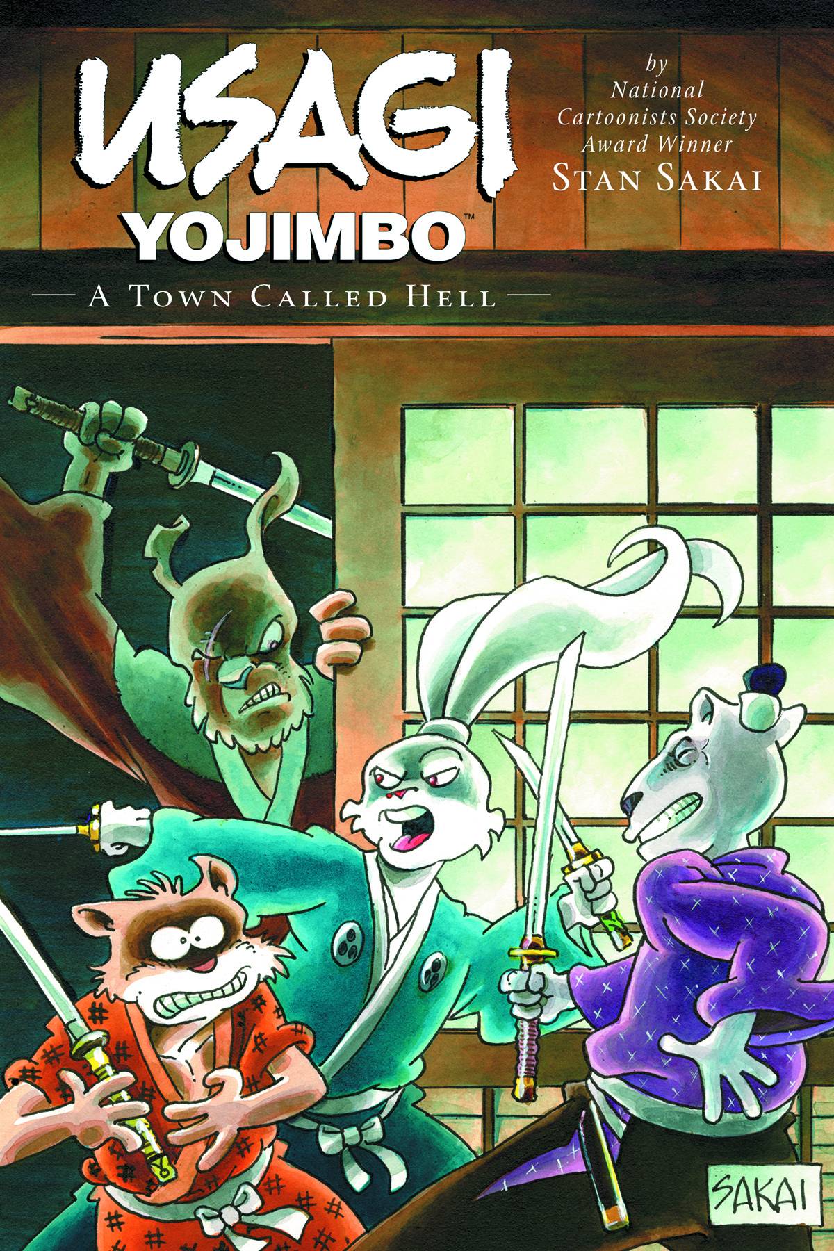 Usagi Yojimbo Graphic Novel Volume 27 Town Called Hell