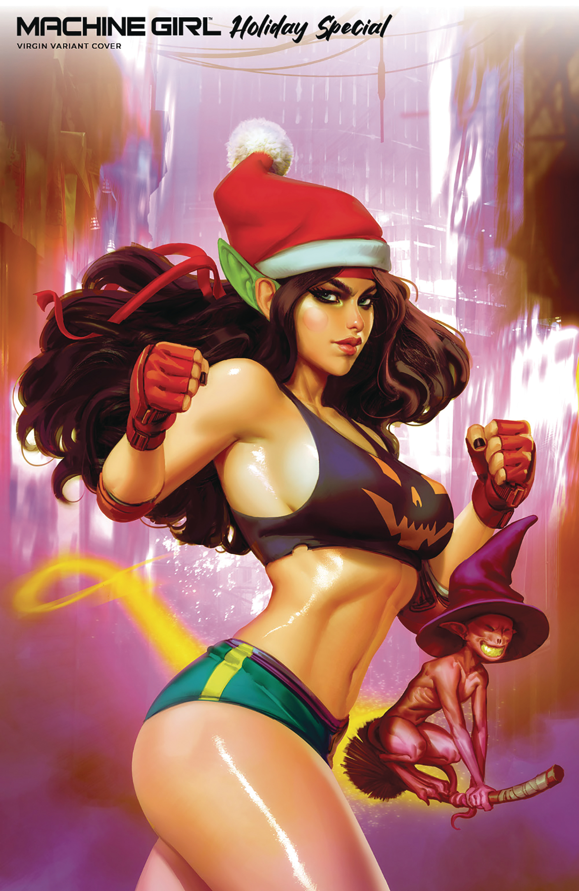 Machine Girl Holiday Special Cover B Noobovich Virgin (Mature)