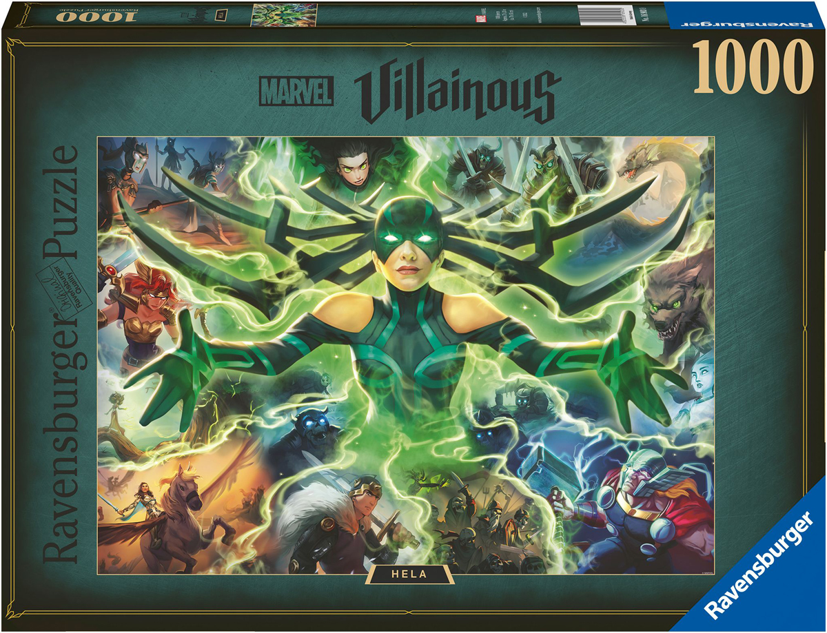 Marvel Villainous Hela Puzzle 1000P