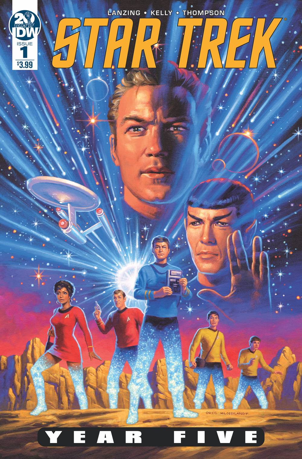 Star Trek Year Five #1 Hildebrandt