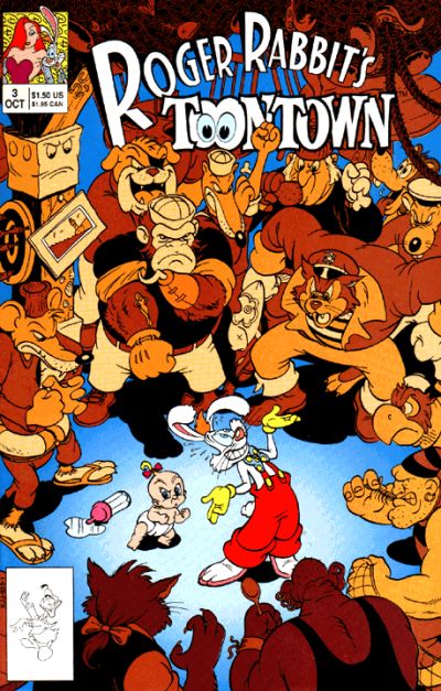 Roger Rabbit's Toontown #3-Very Fine