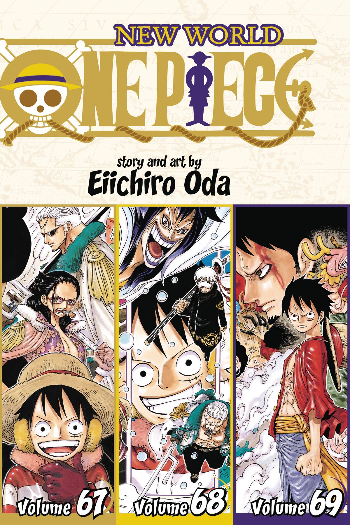 One Piece 3-in-1 Manga Volume 23