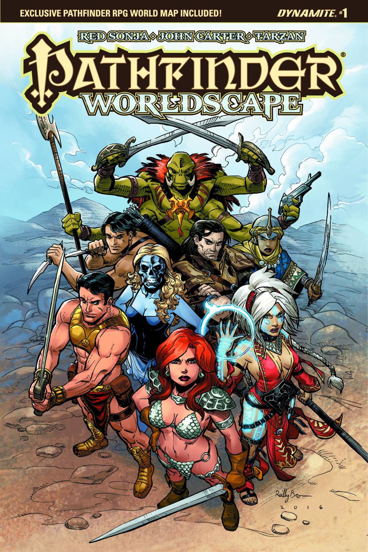 Pathfinder Worldscape #1 Cover A Brown