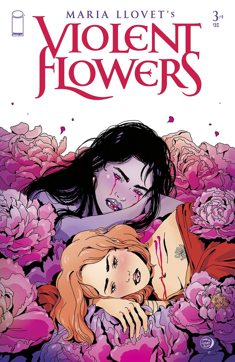 Violent Flowers #3 Cover A Maria Llovet (Mature) (Of 4)