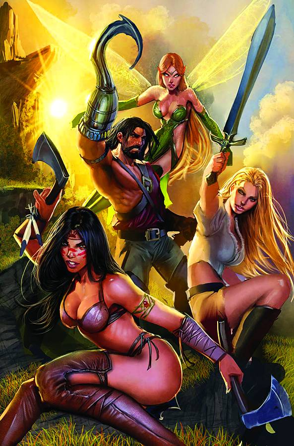 Grimm Fairy Tales Presents Neverland Hook #5 A Cover Sejic