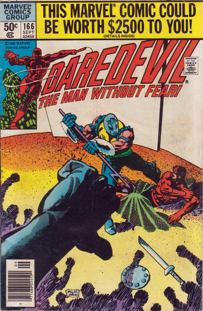 Daredevil #166 [Newsstand](1964)-Very Fine (7.5 – 9)
