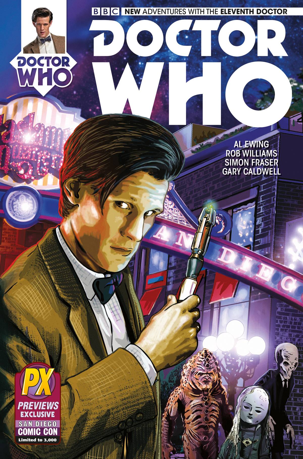 San Diego ComicCon 2014 Doctor Who 11th #1 