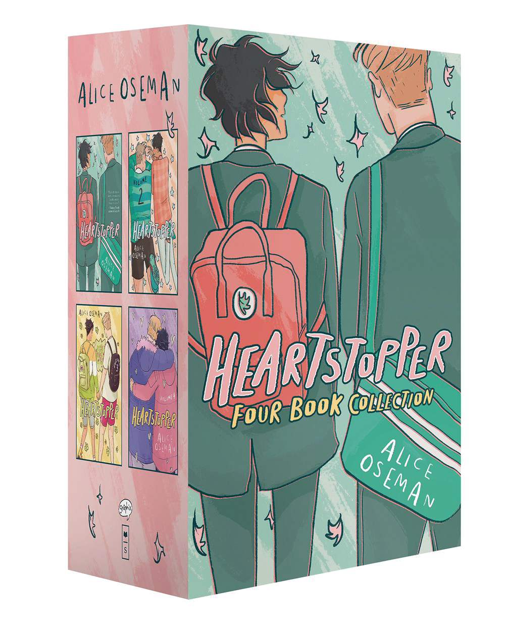 Heartstopper Graphic Novel 1-4 Box Set