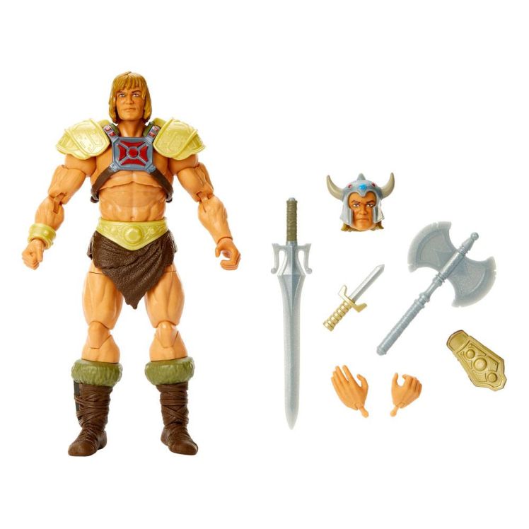 Masters of The Universe New Eternia Masterverse Viking He-Man Action Figure