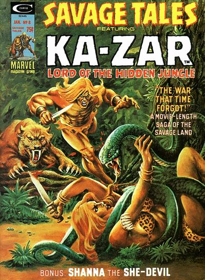 Savage Tales #8-Very Fine (7.5 – 9)