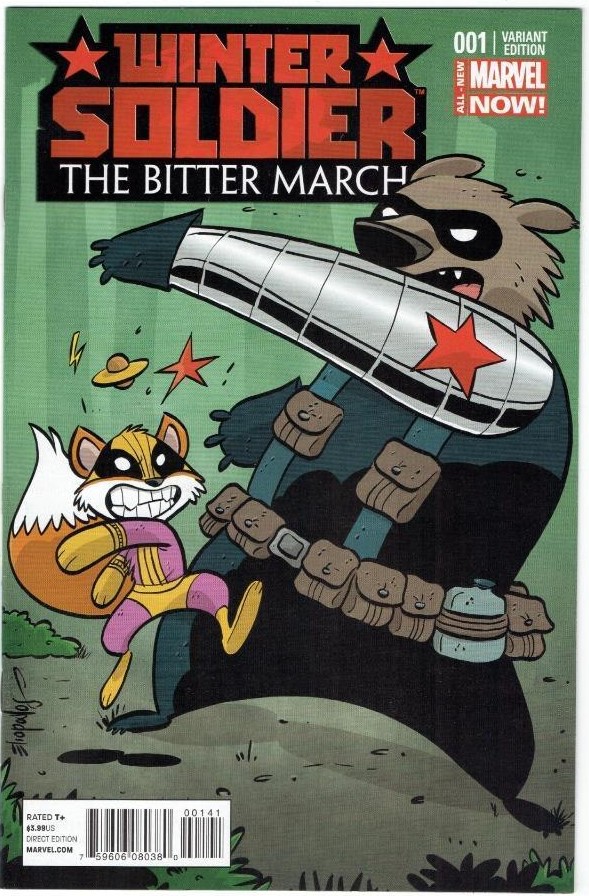 Winter Soldier Bitter March #1 Animal Variant