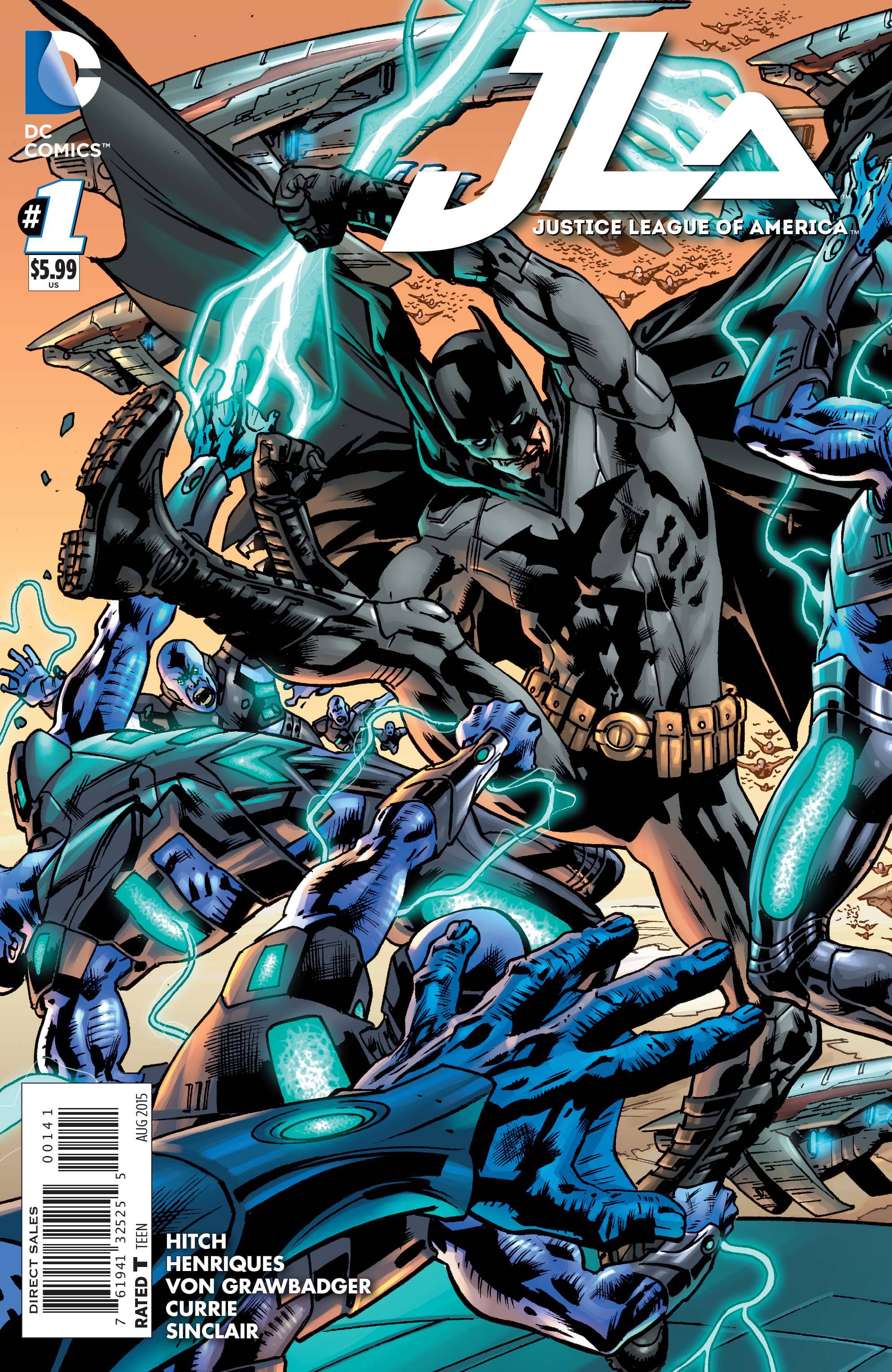 Justice League of America #1 Batman Variant Edition (2015)