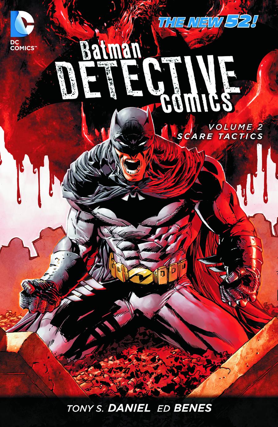 Batman Detective Hardcover Volume 2 Scare Tactics (New 52)
