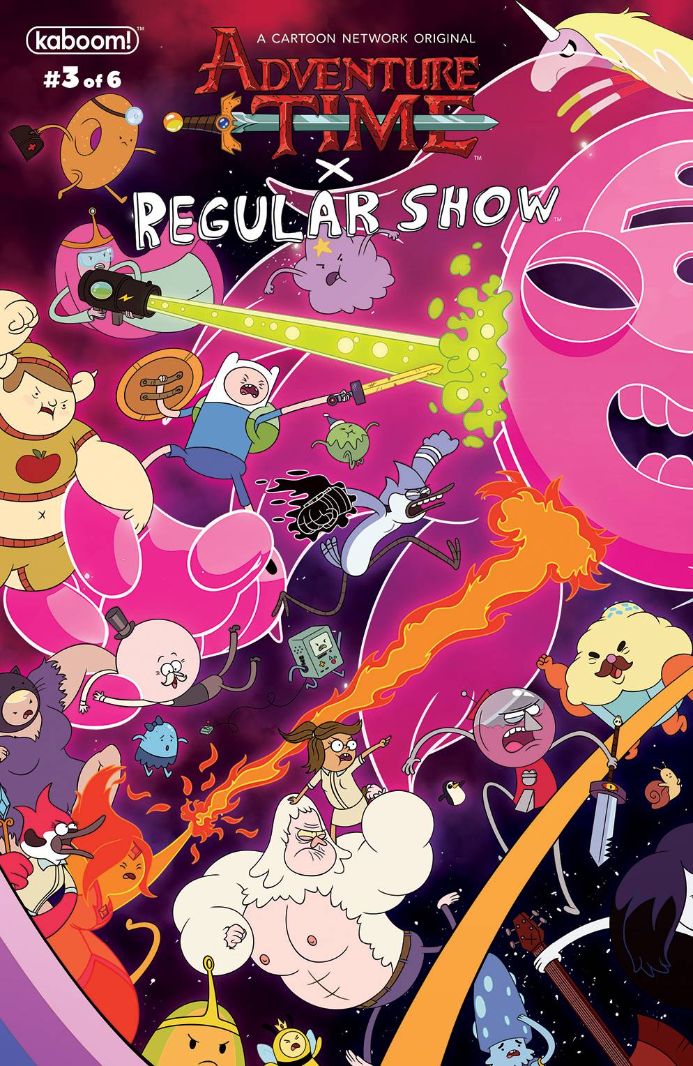 Adventure Time Regular Show #3 Main & Mix