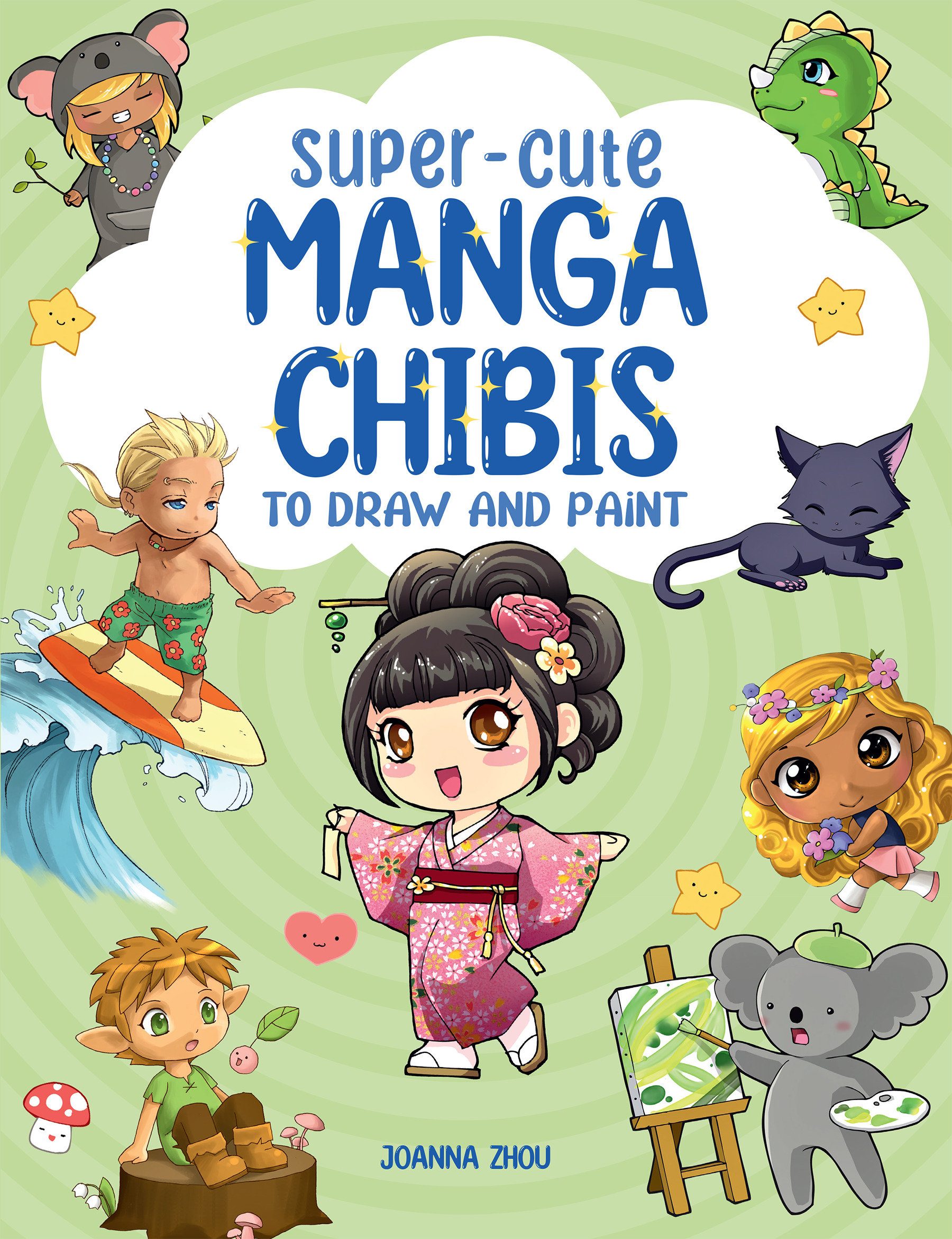 Super-Cute Manga Chibis To Draw And Paint