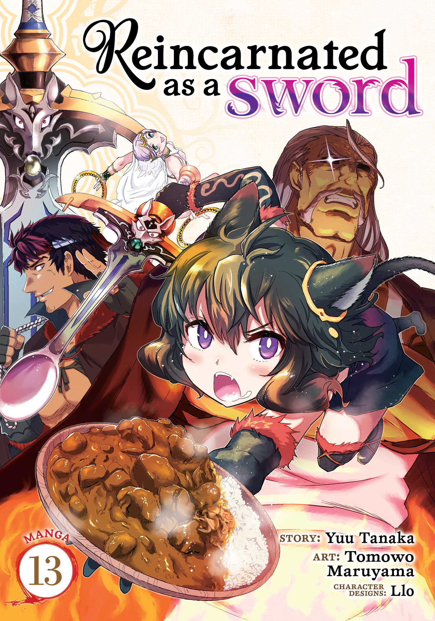 Reincarnated As a Sword Manga Volume 13