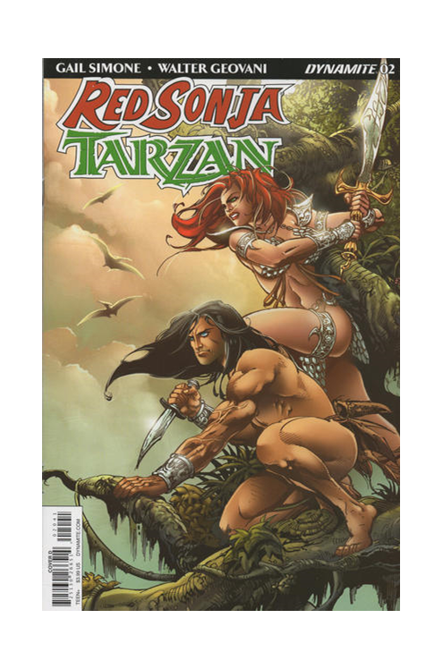Red Sonja Tarzan #2 Cover D Subscription Castro