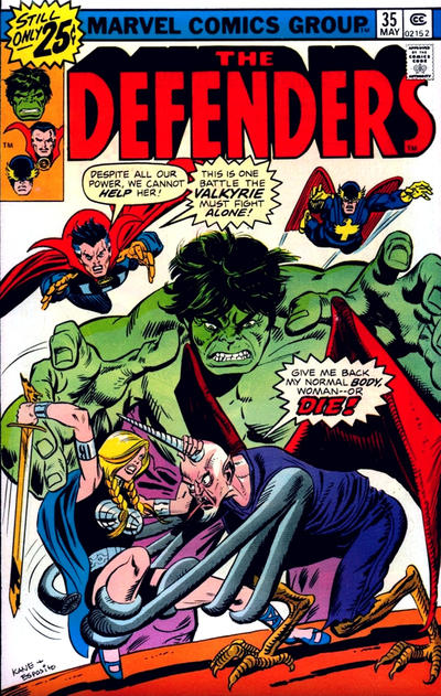 The Defenders #35 [25¢]-Fine