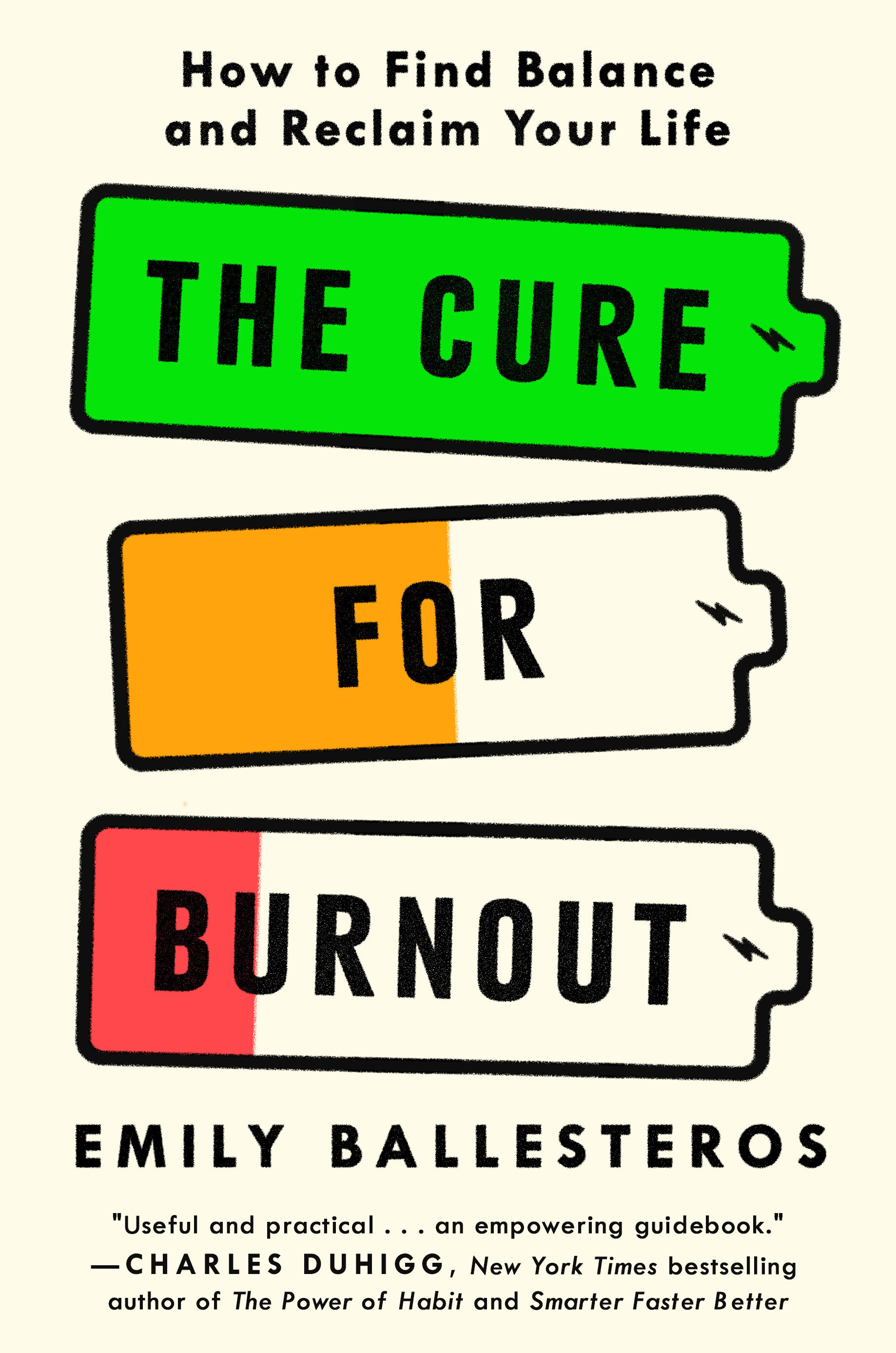 The Cure for Burnout (Hardcover Book)