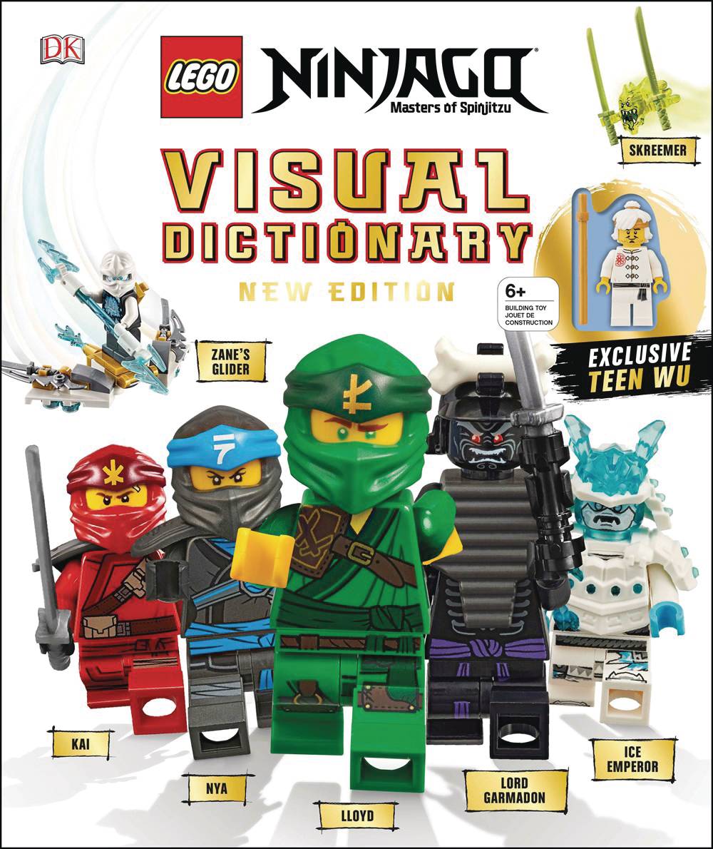 Lego Ninjago Visual Dictionary Hardcover New Edition